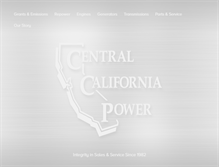 Tablet Screenshot of gensets.com